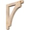 Ekena Millwork Legacy Craftsman Smooth Bracket, Douglas Fir, 3 1/2"W x 30"D x 36"H BKT04X30X36LEC04SDF - alternate 1